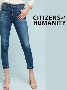 Citizen's of Humanity Rocket Crop High Rise Skinny - C of H, Size 26 x